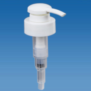 PP Screw Down Plastic Lotion Pump Dispenser For Shampoo Bottle