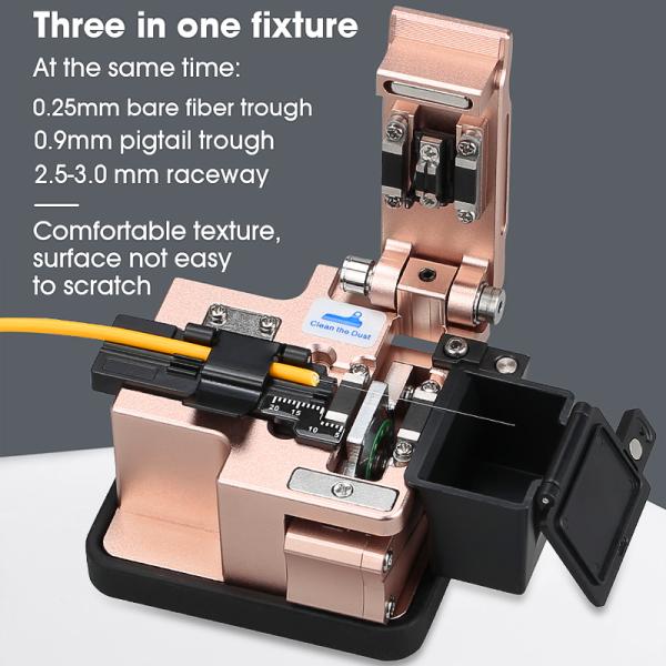 High Precision Fiber Optic Cleaver