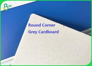 China 1mm 2mm Grey Gray Chip Cardboard with Round corner Thickness 1200 x 1000 mm 1420 x 1120 mm on sale