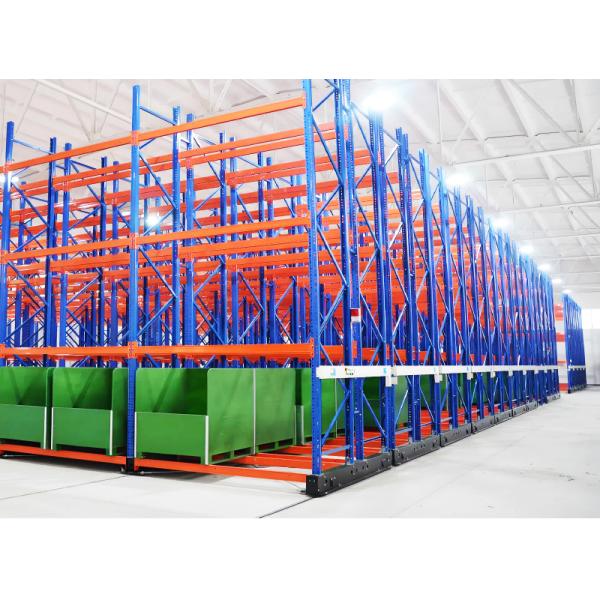 C02：High Density Steel Automatic Electric Movable Racking Warehouse Storage Electrical Motorized Mobile Rack