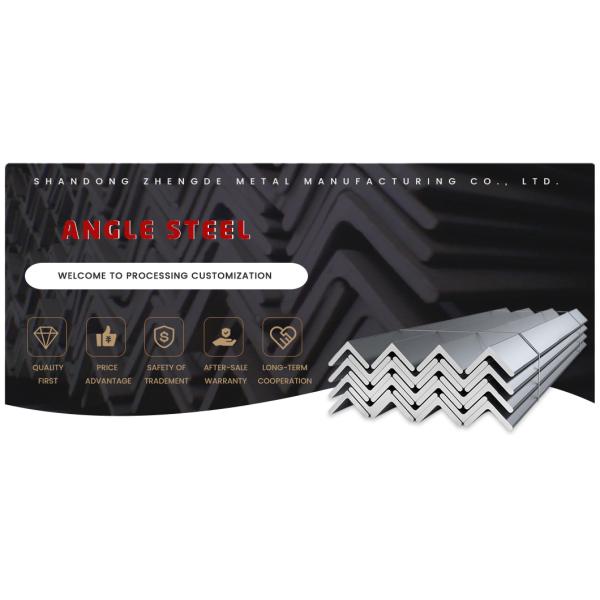 Hot Rolled Structural Iron ASTM A53 A572 SA283 A53 A36 St44 S355jr SA516gh S235jr Dx51d DC01 DC02 Mild Low Carbon Equal and Unequal Steel Angle Factory Price