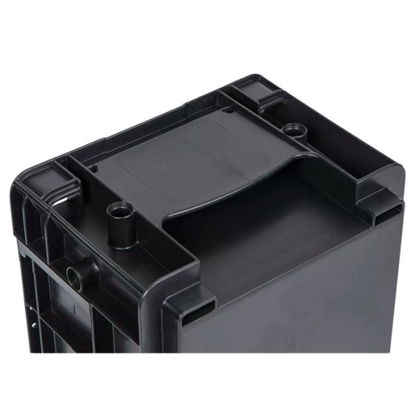 Reusable Plastic Crates For Auto Parts 300x200x147mm External Size Stackable