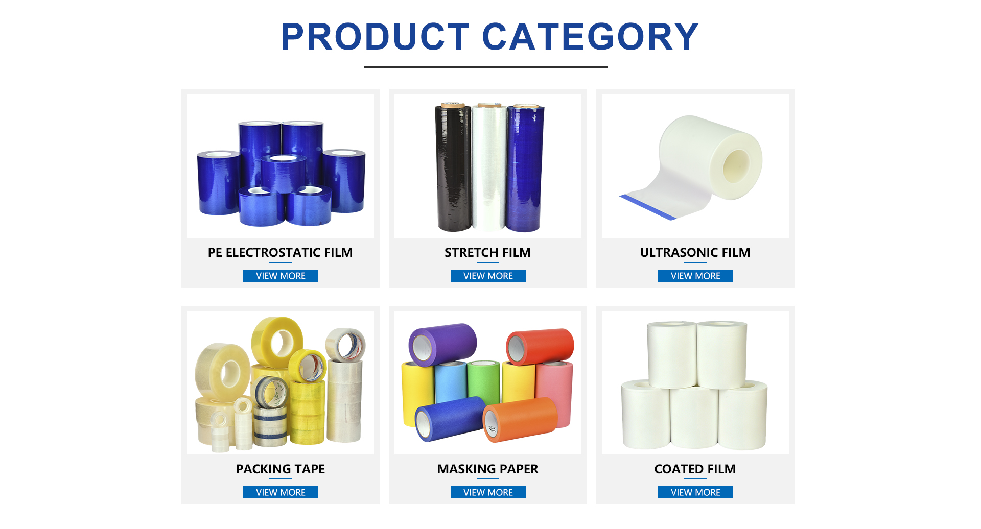 YIHONG Mini PE Machine Grade Soft Translucent Moisture Proof Casting Stretch Wrap Film Plastic Handle High Tensile Strength