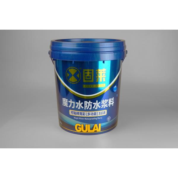 Thermal Transfer Clear 5 Gallon Plastic Pails 20L Plastic Buckets With Lids