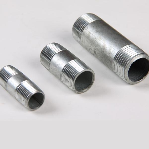 ASTM A213 / A213M T2 Alloy Steel Pipe Fitting / Double Thread Pipe Nipple
