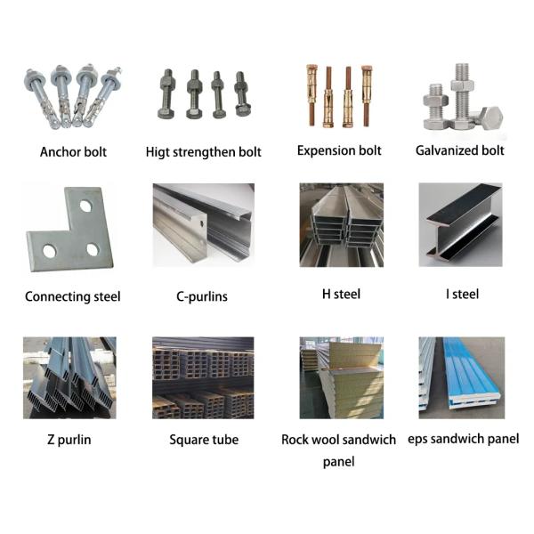 Prefabricated Galvanized Steel Structure Petrochemical Frame Structure Building