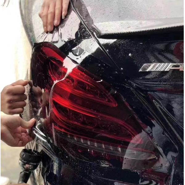 7.5mil Dark Black Color Change Headlight Ppf Film VLT30%