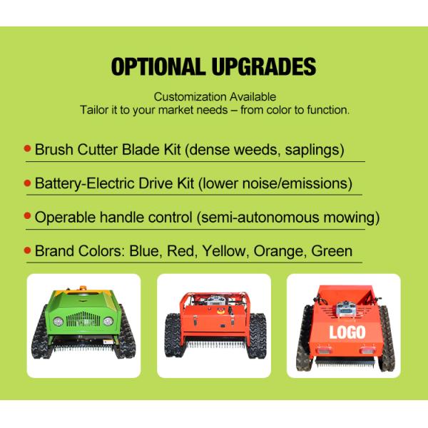 Automatic Multifunctional Remote Control Farm Machine Lawn Mower Weeder Robot On-Site Weeding Robot