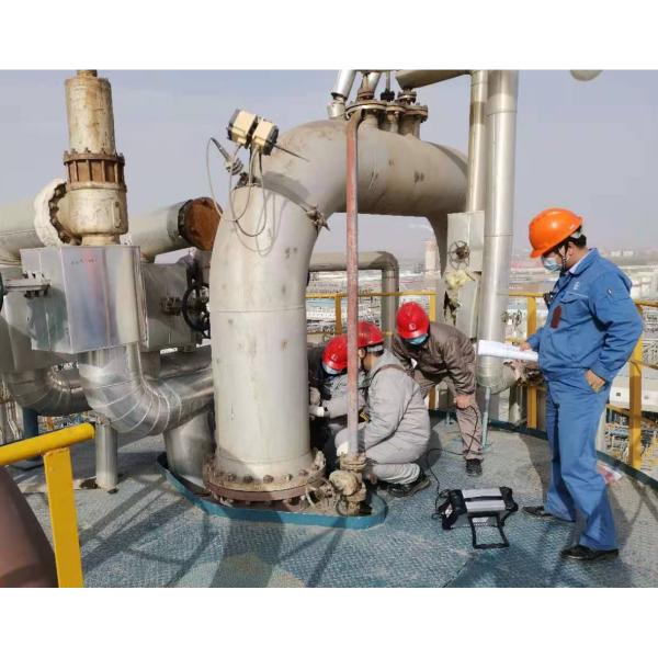HEF-C35RFT Eddy Current Tester in operation