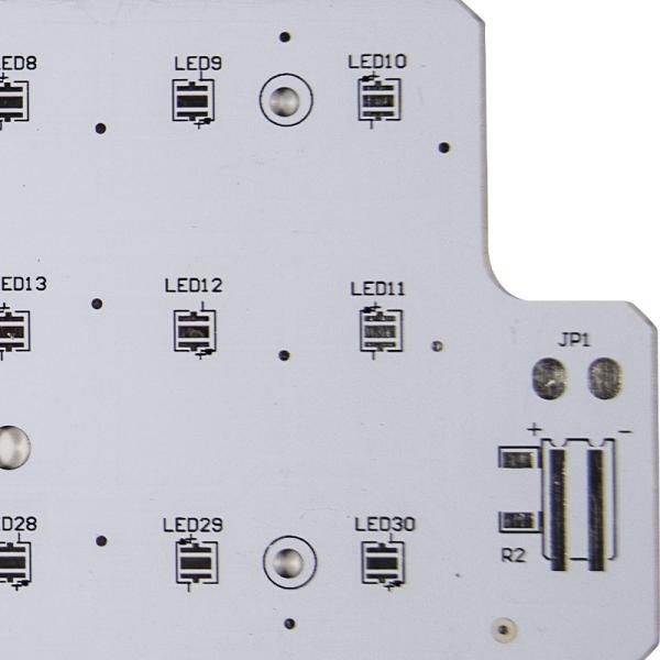 Led Lamp Pcb Single Sided Board 2 Layers High Intensity Aluminum Base Pcb