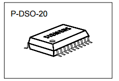 BTS711L1 Electronic IC Chips Smart Four Channel Highside Power Switch