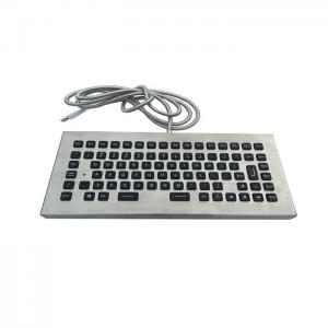 Quality Desktop Rugged Vandal-proof Water-proof Backlit Keyboard Waterproof With Reinforced Cable for sale