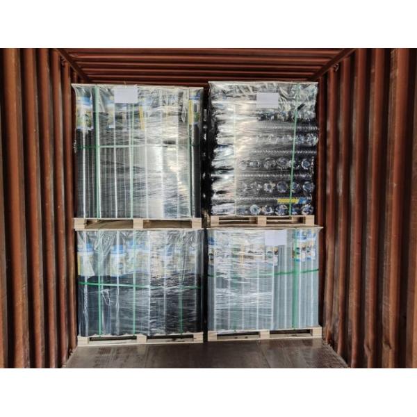Galvanized Welded Steel Wire Mesh Fence Panel With PVC Coating