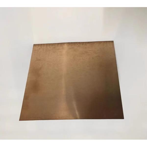 C17300 C17450 C17700 Copper Alloy Strip Beryllium Copper Plate Phosphor Bronze Plate