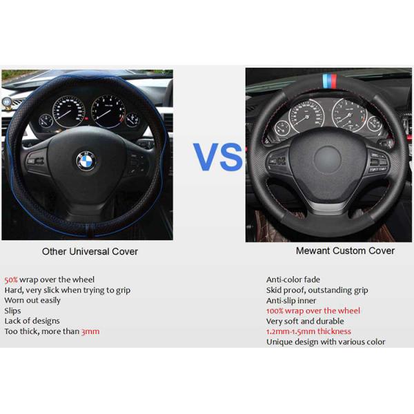 MEWANT For BMW E87 E81 E82 E88 M E82 E90 E91 E92 E93 X1 E84 M3 E90 E92 E93 Girly Car Steering Wheel Covers Design 2pc
