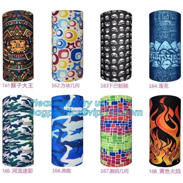 custom colorful seamless multifunctional bandana,Bespoke multifunctional seamless tube sun protection face mask scarf ba
