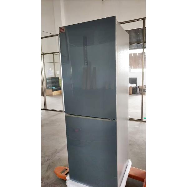 Ex Db IIC T4 Double Door Dual Temp Explosion Proof Refrigerator Independent Freezer & Fridge For Lab / Chemical / Medical
