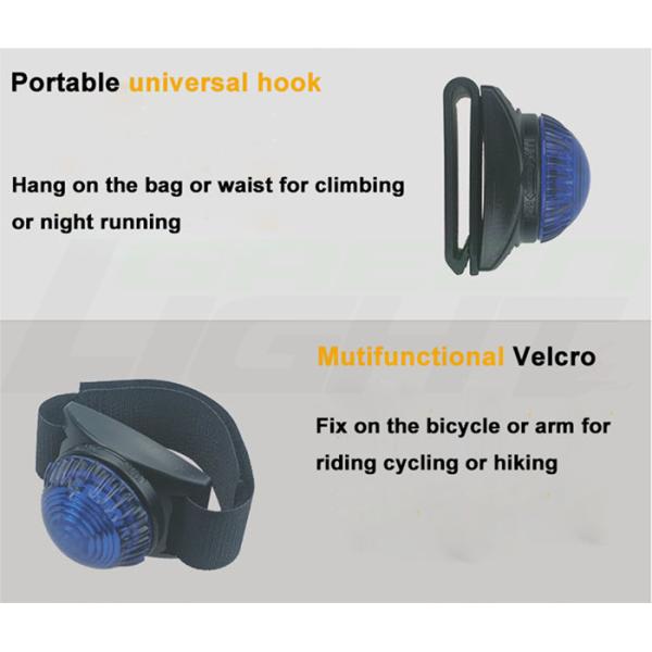 Portable LED Warning Light Night Time Outdoor With Universal Hook
