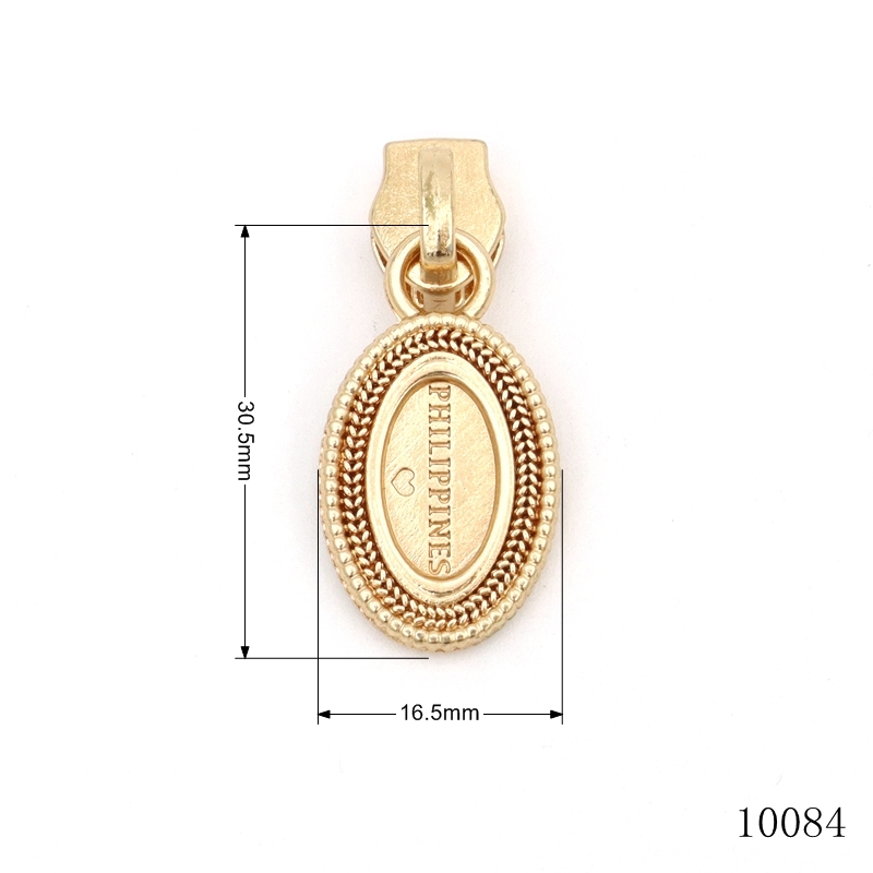 Luxury Zip Pull Charm Corrosion Resistant Zipper Pull Tab For Garment Handbag Accessories