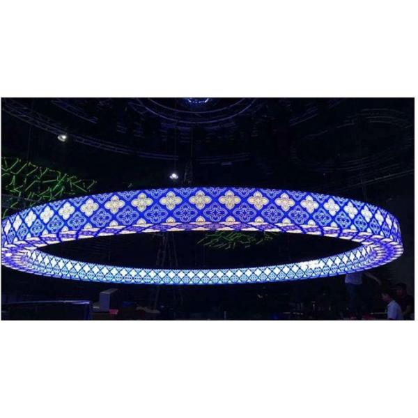 P2.5 P3 P4 High Resolution Flexible LED Display Screen For Cylindrical Column