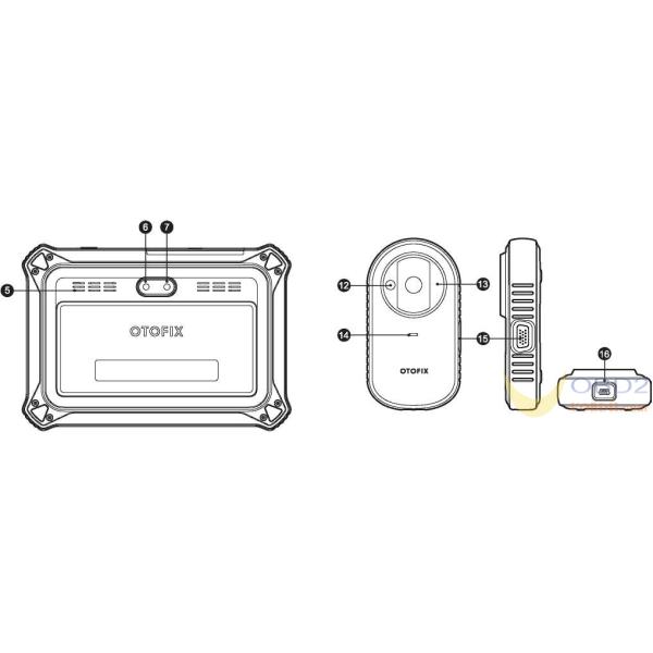 OTOFIX IM1 Advanced IMMO Key Programmer With The XP1 Key Programmer And Diagnostic Tool