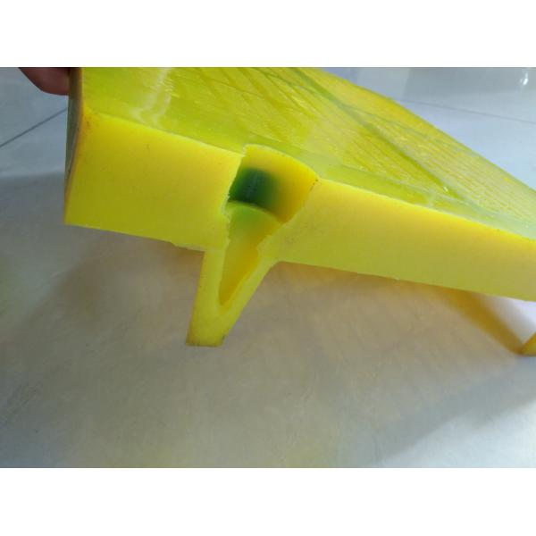 Polyurethane Vibrating Screen Mesh Dewatering Panel for Fine Sand Recycle with 305x305mm Size and 0.125mm Aperture