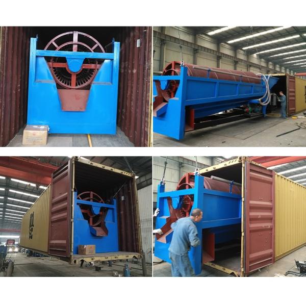 200 Tons Per Hour Alluvial Gold Mining Equipment for Separating Mine Processed Materials