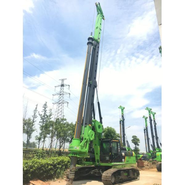High Efficient Earth Drilling Equipment Auger Drill Pipe Operating Width 4100mm piling