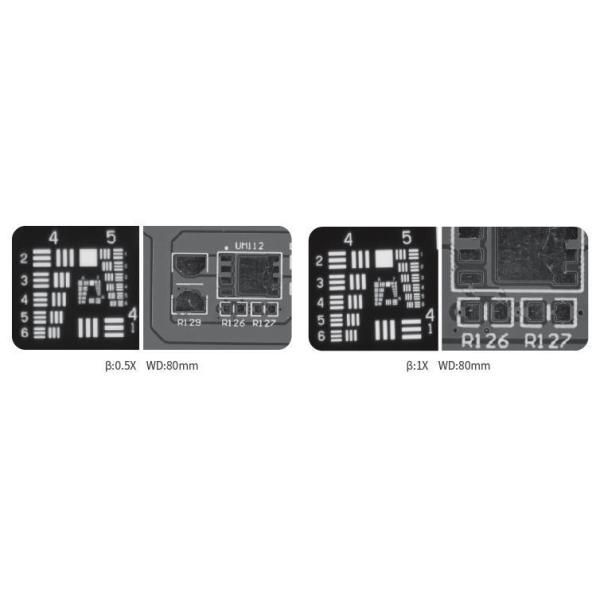 High Resolution Telecentric Zoom Lens C Mount Low Distortion