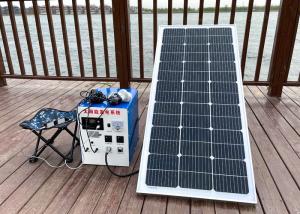 Quality Blue Hybrid Solar Energy System 5kw 100h 240h With Lithium Battery for sale
