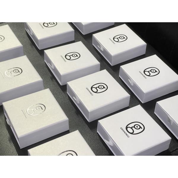 Customized White Paper Drawer Necklace Box