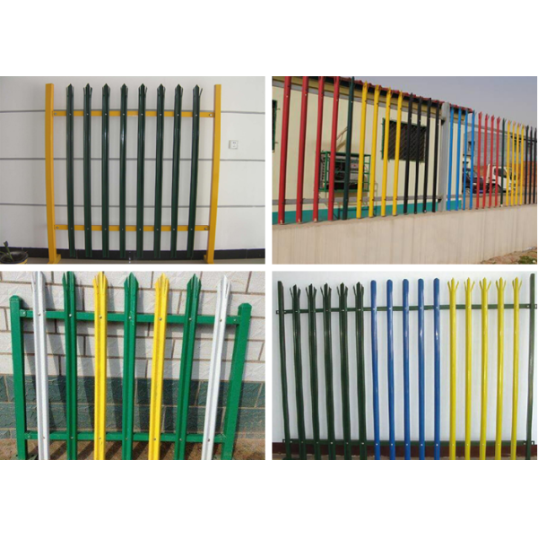 Cold Rolled Durable Steel Palisade Fence With Enhanced Security Features For High Risk Areas