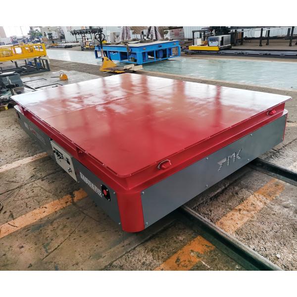 Heavy Load 10 Tons Battery Powered Rail Transfer Trolley With Remote Control