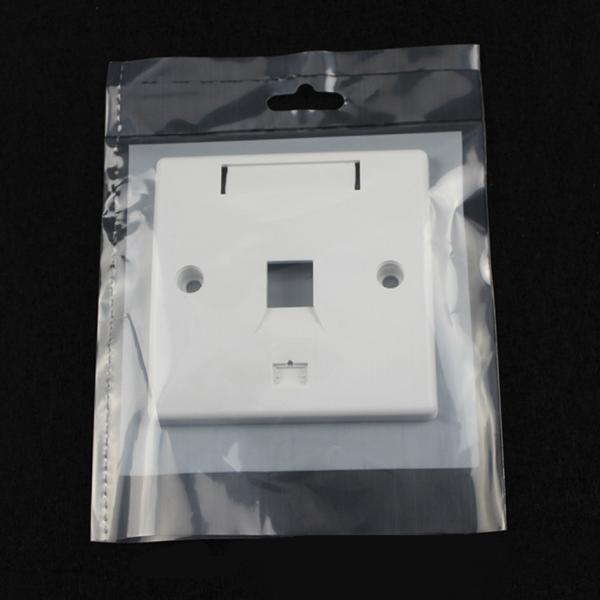 RJ45 Network Face Plate For Telephone / Workstation