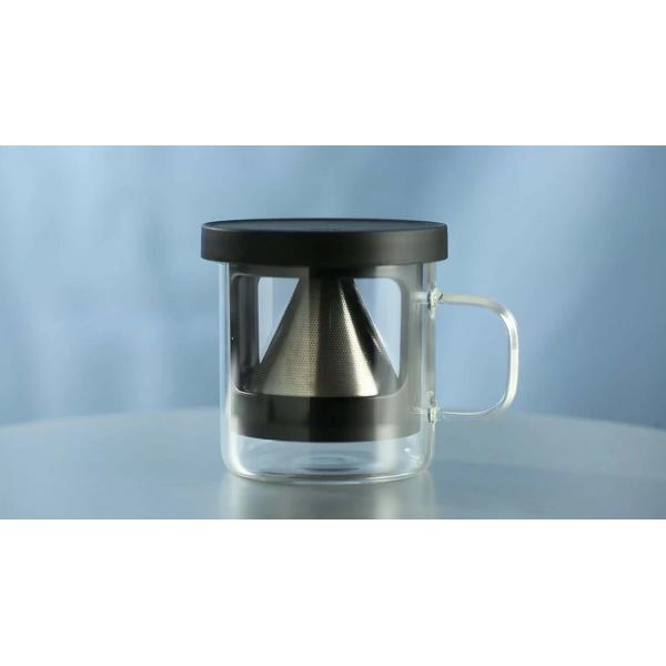 custom Hand Drip Coffee Maker Fine Mesh Coffee Filter Strainer 304SUS