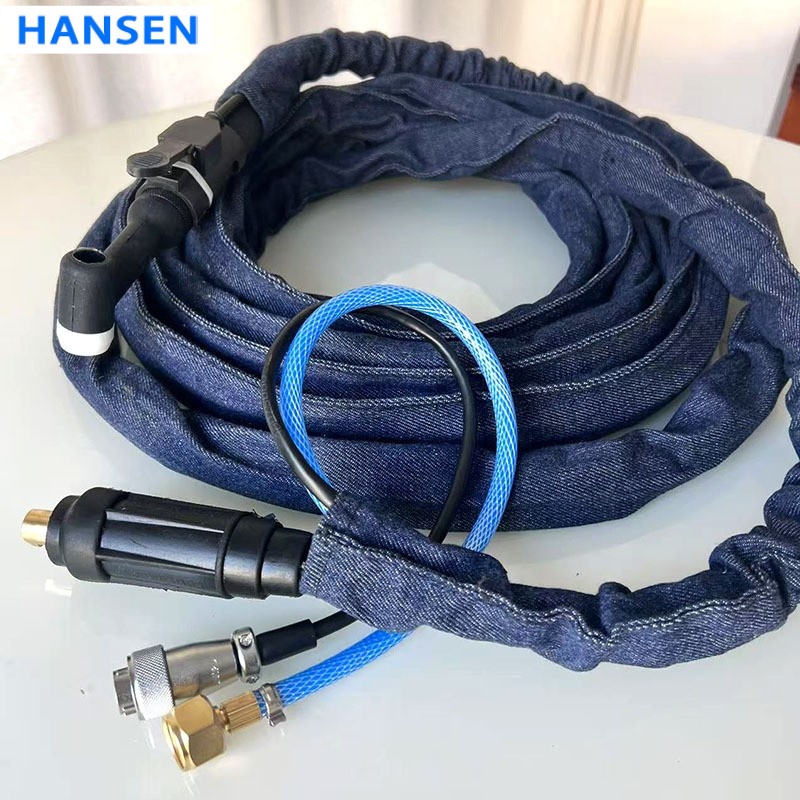 WP‑26 TIG welding torch , split type tig torch with quick connector , WP26 air‑cooled argon welding gun WP26 tig torch complete cable , quick‑plug TIG