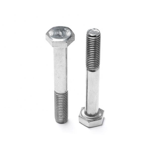 High Precision SS304 Half Thread hex bolt fasteners 10mm Length