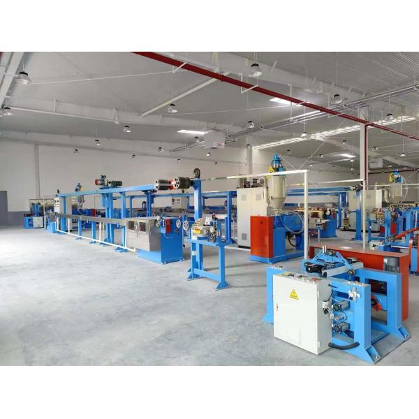 Copper Wire Extrusion Machine 140kg/h Wire Insulation Machine 70mm
