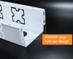 Desk Low Socket Slot Desktop Cable Box / U - Shaped Trunking Cable Slot 86 Panel
