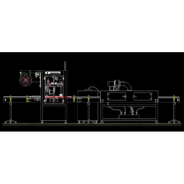 High Speed Shrink Sleeve Labeling Machine With 100 - 150 BPM Capacity