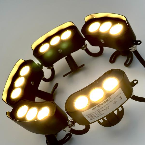 Color Changing LED Wall Washer Light Linkable 24V 3 Leds