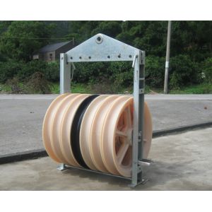 Line Stringing 660mm Cable Pulling Pulley