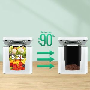 Automatic Kitchen Composter Machine Biological With Multi Layer Circular Blade