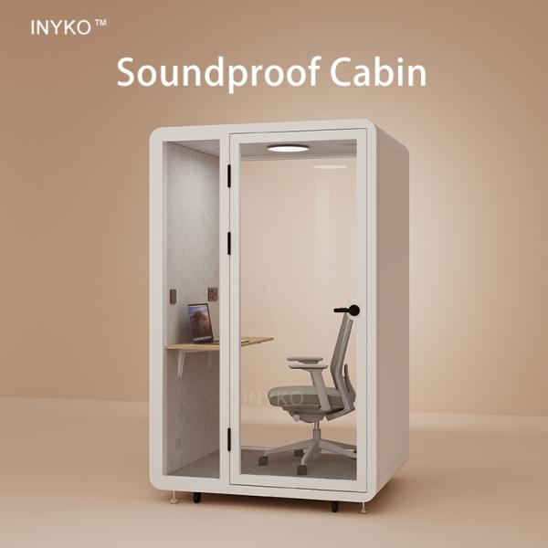 Modern High Density Soundproof Office Pod Karaoke Booth Prefab Modular Capsule House