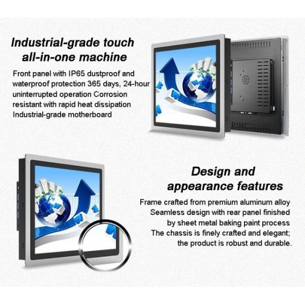 Cheap Full HD 4K Wall Mounted Capacitive Touch Display Open Frame 27 Inch Waterproof Usb Lcd Industrial Touchscreen Monitor
