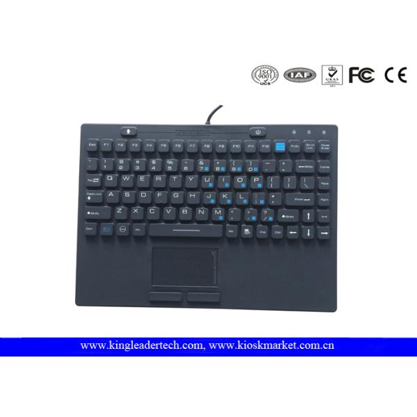 FCC Waterproof Keyboard , Washable Industrial Computer Keyboard With Function Keys
