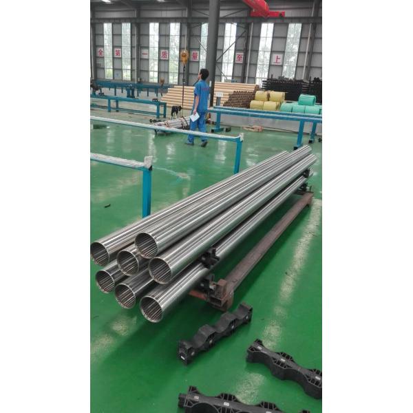 Ball Screw Wrapped Wedge Wire Mesh Making Machine With Lock Expanding Ring