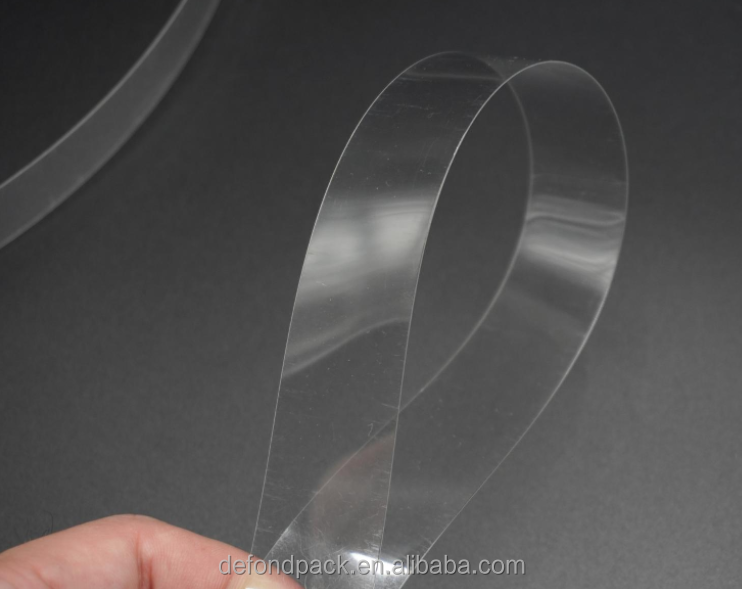 High Temperature Resistant Custom Transparent PET Plastic Strip for Insulation and Electronic Devices 20mm Plastic Pet Strip