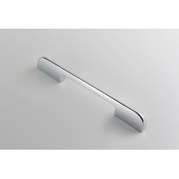 Chrome / Matt Silver Decorative Drawer Pulls Handle Zinc Alloy Oval Shape