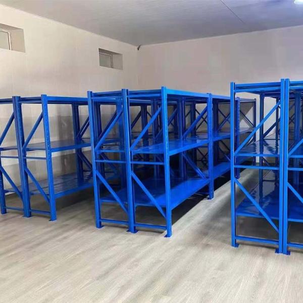 Boltless Design Warehouse Storage Rack Rivet Shelving Adjustable For Inventory Management